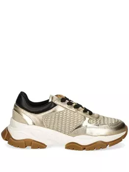 Baldinini кожаные кроссовки, золотой