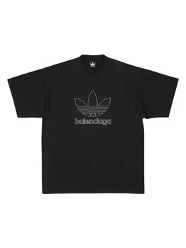Balenciaga / Adidas Футболка оверсайз Balenciaga, черный