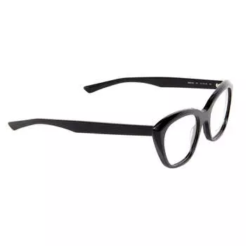 Balenciaga BB 0219O 001 51 мм женские очки кошачий глаз 51 мм, черный
