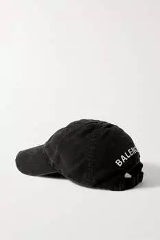 BALENCIAGA бейсболка с вышивкой Dog Bite, черный