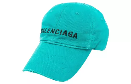 Balenciaga Бейсболка унисекс бирюзовая