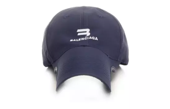 Balenciaga Бейсболка женская синяя
