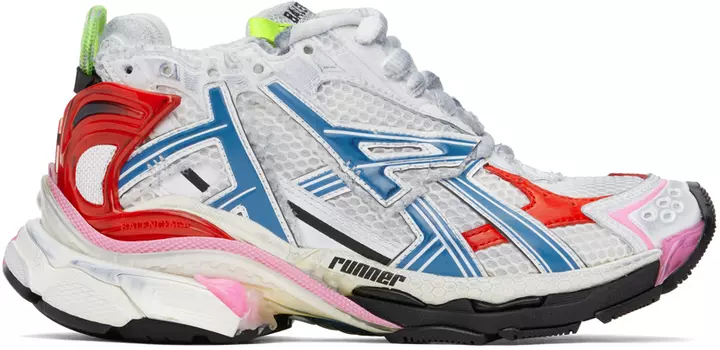 Balenciaga Белые кроссовки для бега