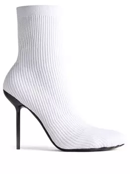 Balenciaga ботильоны-носки Anatomic 110, белый