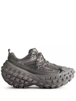 Balenciaga Bouncer panelled chunky sneakers, серый