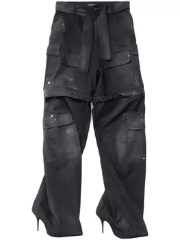 Balenciaga брюки карго Knife, черный