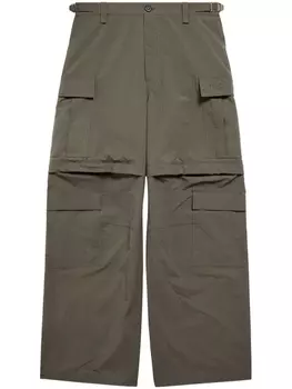 Balenciaga брюки карго Unity Sports Icon, зеленый