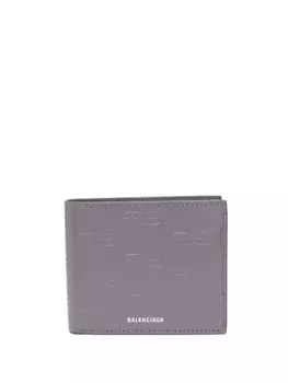 Balenciaga бумажник BB Monogram, серый