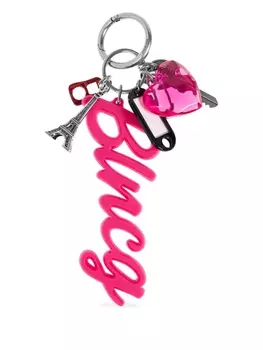 Balenciaga цепочка Hourglass Big Souvenirs, розовый