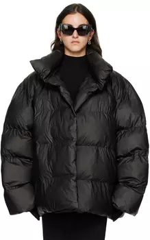 Balenciaga Черная куртка с запахом