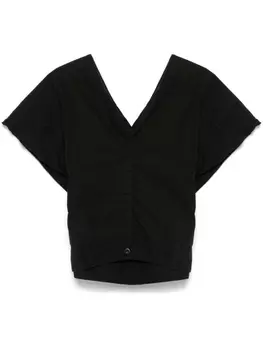 Balenciaga деконструированный топ, черный