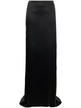Balenciaga длинная юбка макси, черный