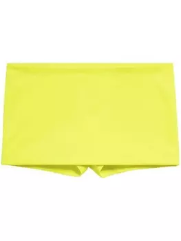 Balenciaga джерси-шорты, желтый