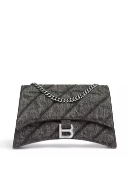 Balenciaga джинсовая сумка на плечо Crush, серый