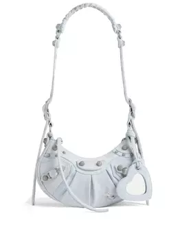 Balenciaga джинсовая сумка на плечо Le Cagole XS, синий
