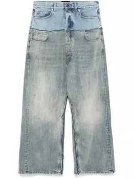Balenciaga джинсы Cut-Up, синий