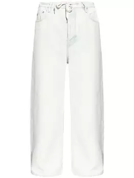 Balenciaga джинсы с широкими штанинами, белый