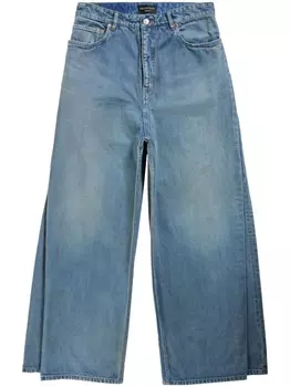 Balenciaga джинсы средней посадки, синий