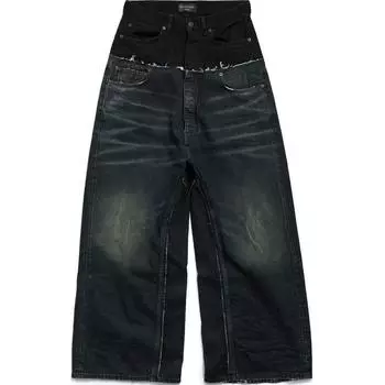 Balenciaga Джинсы свободного кроя унисекс черные