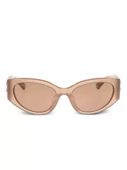 Balenciaga Eyewear Bossy солнцезащитные очки, нейтральный
