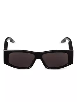 Balenciaga Eyewear LED солнцезащитные очки, черный