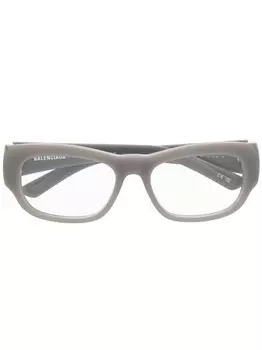 Balenciaga Eyewear очки в D-образной оправе, серый