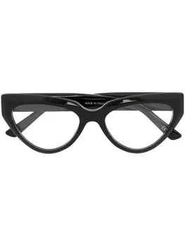 Balenciaga Eyewear очки в оправе 'кошачий глаз', черный