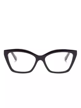 Balenciaga Eyewear очки в оправе 'кошачий глаз', фиолетовый