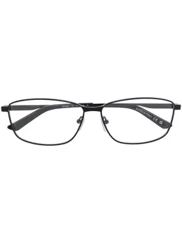 Balenciaga Eyewear очки в овальной оправе, черный