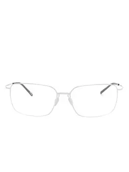 Balenciaga Eyewear очки в прямоугольной оправе, серый