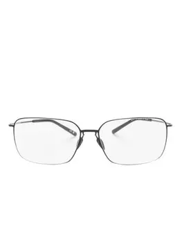 Balenciaga Eyewear очки в прямоугольной оправе, черный