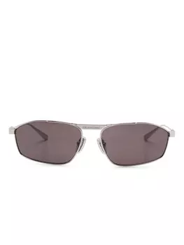 Balenciaga Eyewear солнцезащитные очки BB0416S, серебряный