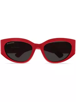 Balenciaga Eyewear солнцезащитные очки Bossy Cat, красный