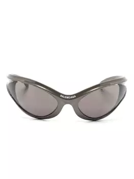 Balenciaga Eyewear солнцезащитные очки Dynamo, коричневый