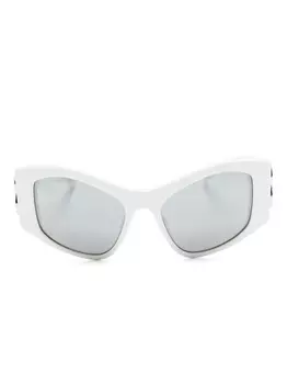 Balenciaga Eyewear солнцезащитные очки Dynasty, белый