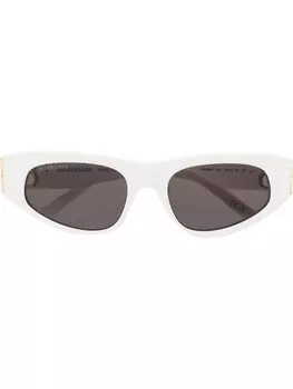 Balenciaga Eyewear солнцезащитные очки Dynasty, белый