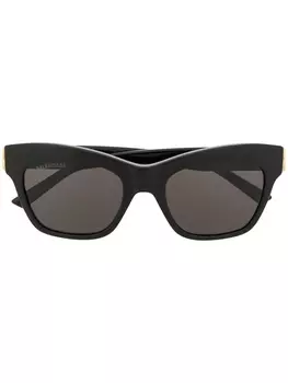 Balenciaga Eyewear солнцезащитные очки Dynasty в оправе 'бабочка, черный