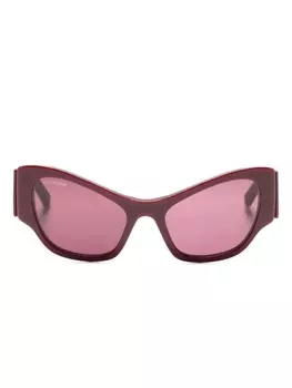 Balenciaga Eyewear солнцезащитные очки Dynasty XL, красный