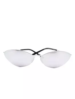 Balenciaga Eyewear солнцезащитные очки Malibu, черный