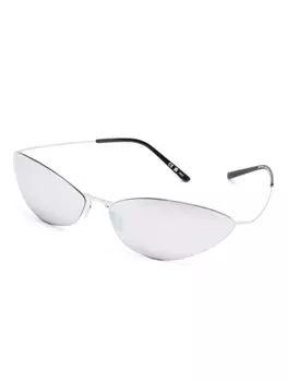 Balenciaga Eyewear солнцезащитные очки Malibu, черный