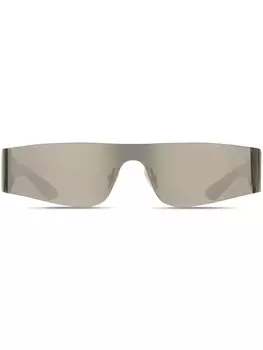 Balenciaga Eyewear солнцезащитные очки Mono Rec, серебристый