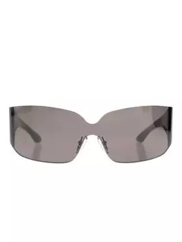 Balenciaga Eyewear солнцезащитные очки Mono Square, черный