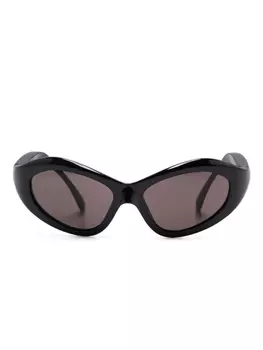 Balenciaga Eyewear солнцезащитные очки Orbit Cat, черный