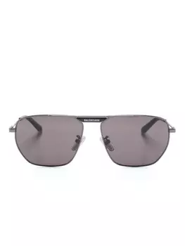 Balenciaga Eyewear солнцезащитные очки-пилоты BB0298S, серый
