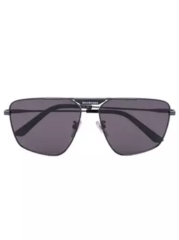 Balenciaga Eyewear солнцезащитные очки-пилоты, черный