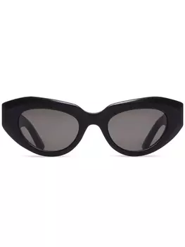 Balenciaga Eyewear солнцезащитные очки Rive Gauche в оправе 'кошачий глаз', серый