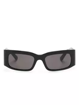 Balenciaga Eyewear солнцезащитные очки в квадратной оправе, черный