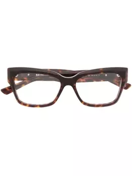 Balenciaga Eyewear солнцезащитные очки в оправе черепаховой расцветки, коричневый