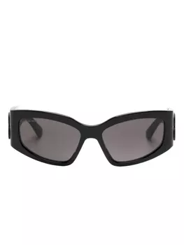 Balenciaga Eyewear солнцезащитные очки в оправе 'кошачий глаз', черный