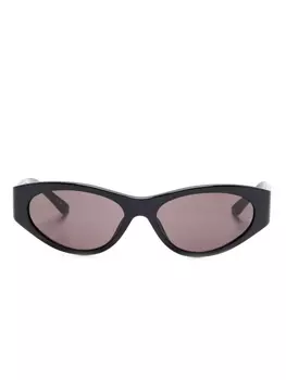 Balenciaga Eyewear солнцезащитные очки в оправе 'кошачий глаз', черный